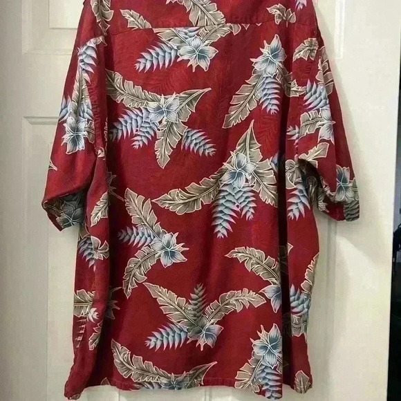 Caribbean Brand Hawaiian XL 100% Silk - Picture 2 of 4